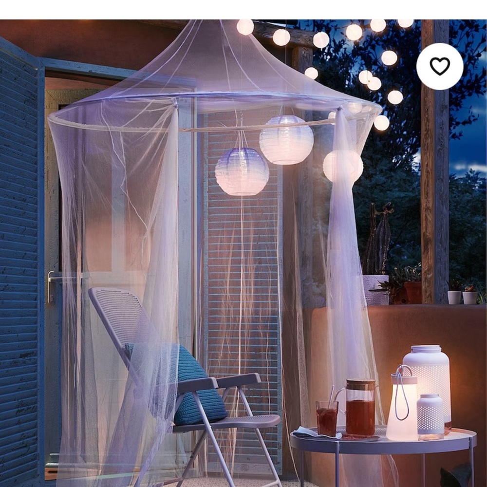 IKEA Decor Bed Deck Indoor Outdoor hanging canopy New Package Unused Gift Girl